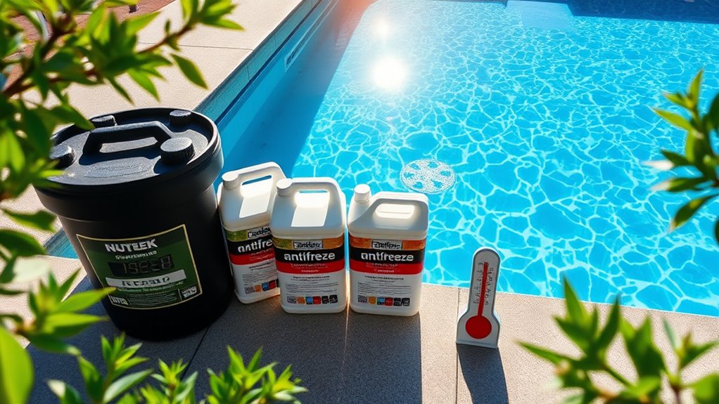 pool antifreeze selection criteria