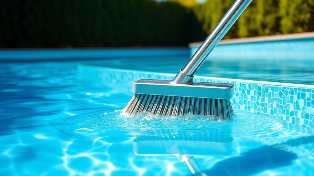 pool brushing frequency guidelines