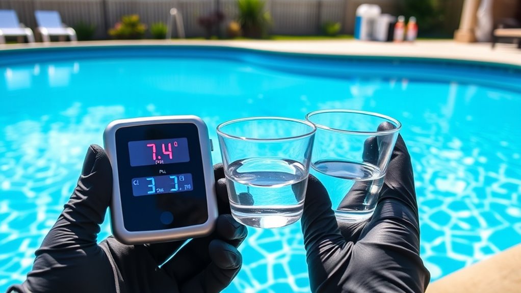 pool chemical maintenance tips