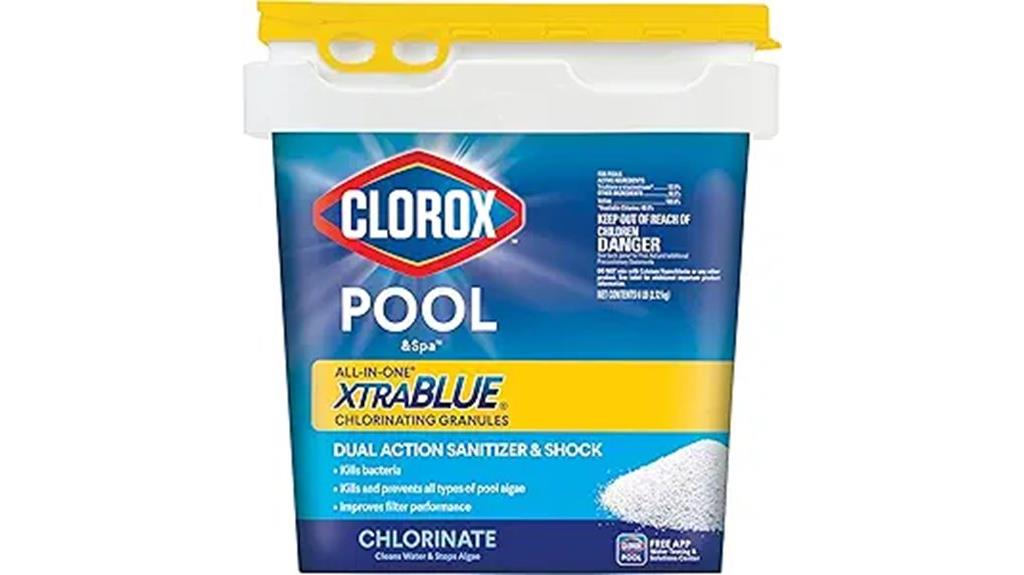 pool chlorinating granules product