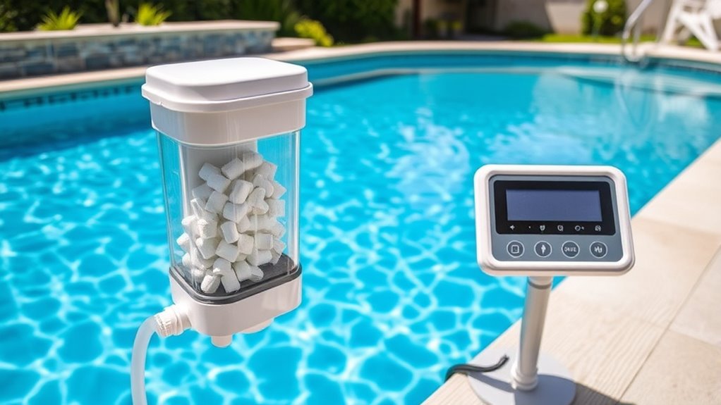pool chlorine feeder considerations