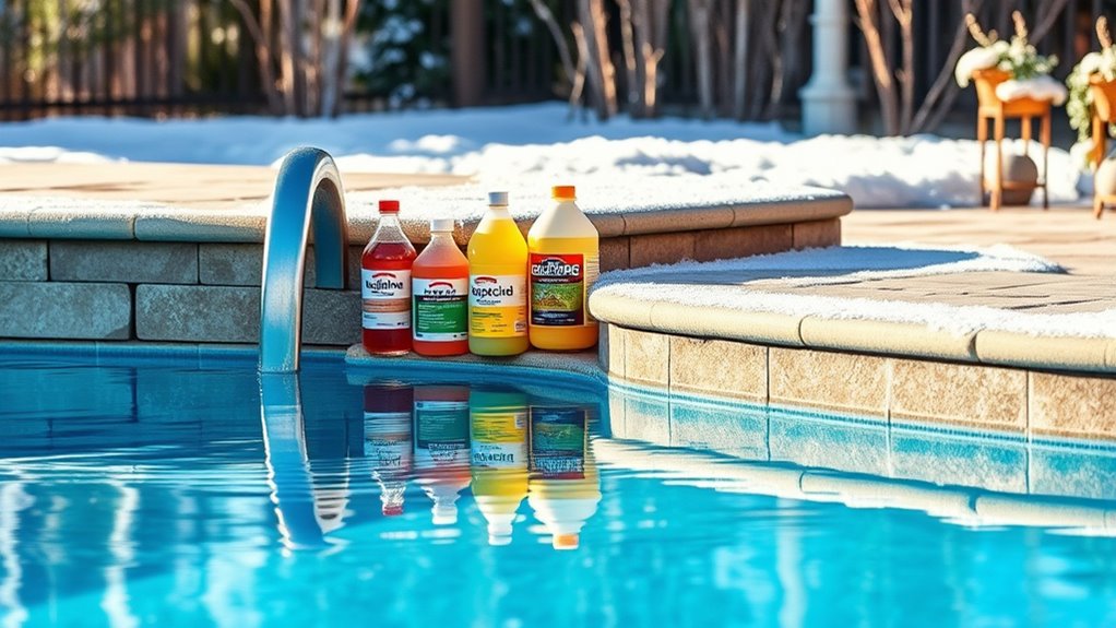 pool closing chemical considerations