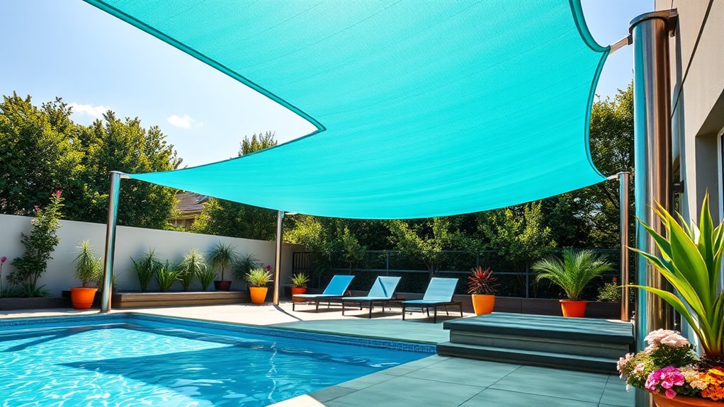 pool deck shade solutions