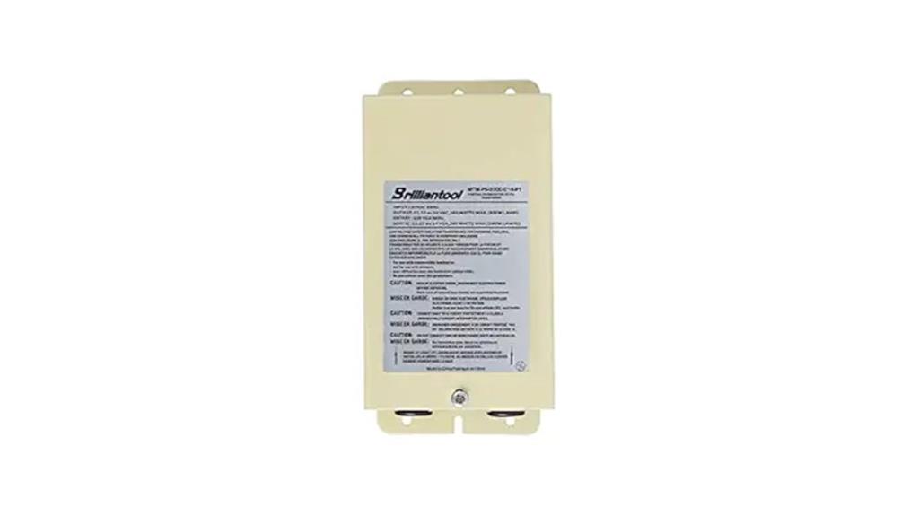 pool light transformer specifications