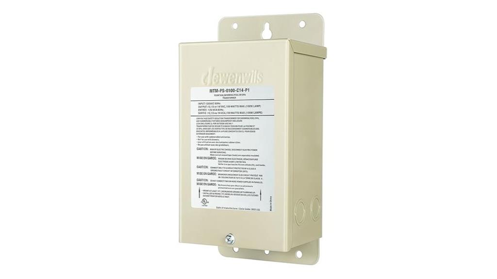 pool light transformer ul