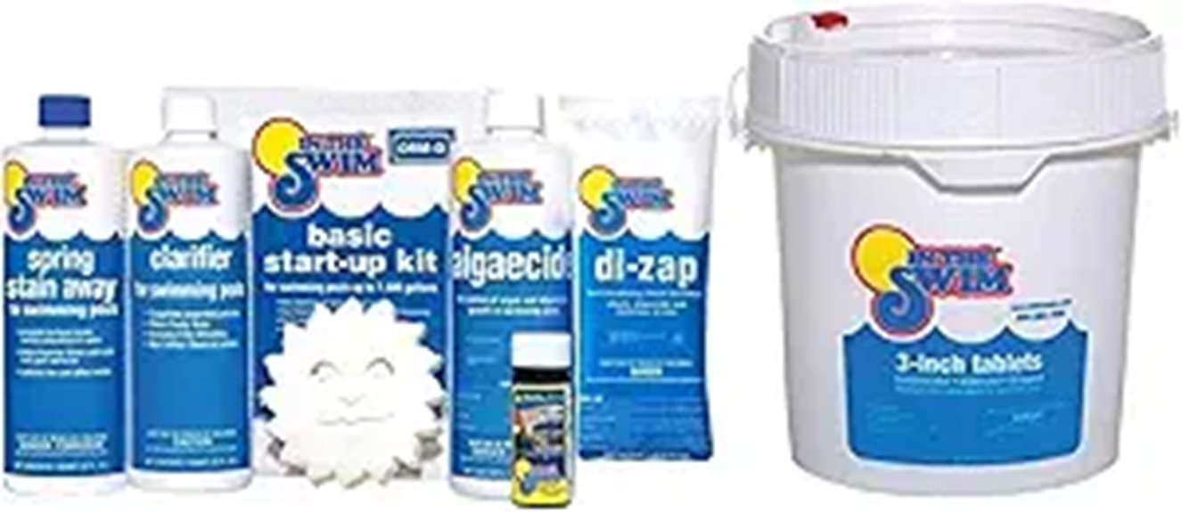 pool opening and chlorine bundle