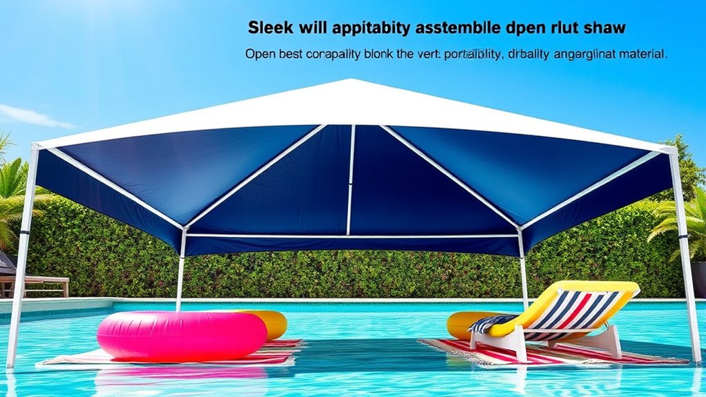 pool party canopy essentials