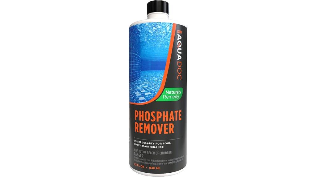pool phosphate remover bottle