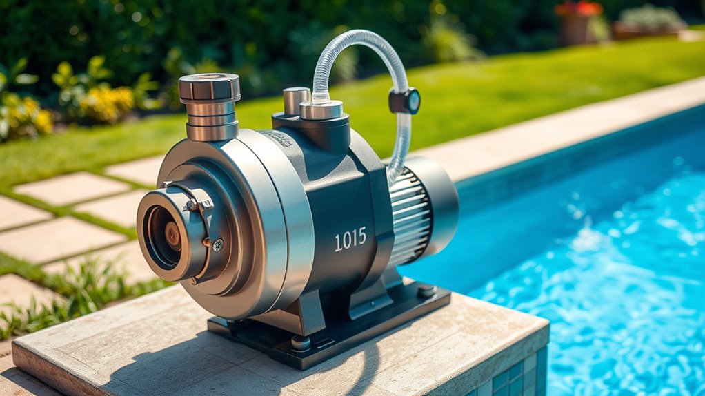 pool pump size and flow