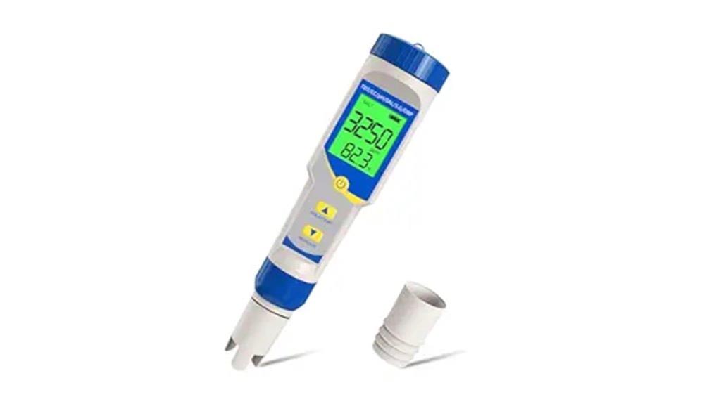 pool salt and ph tester