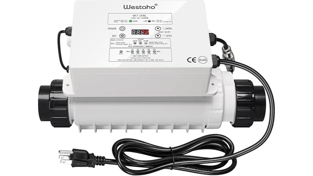 pool salt chlorine generator