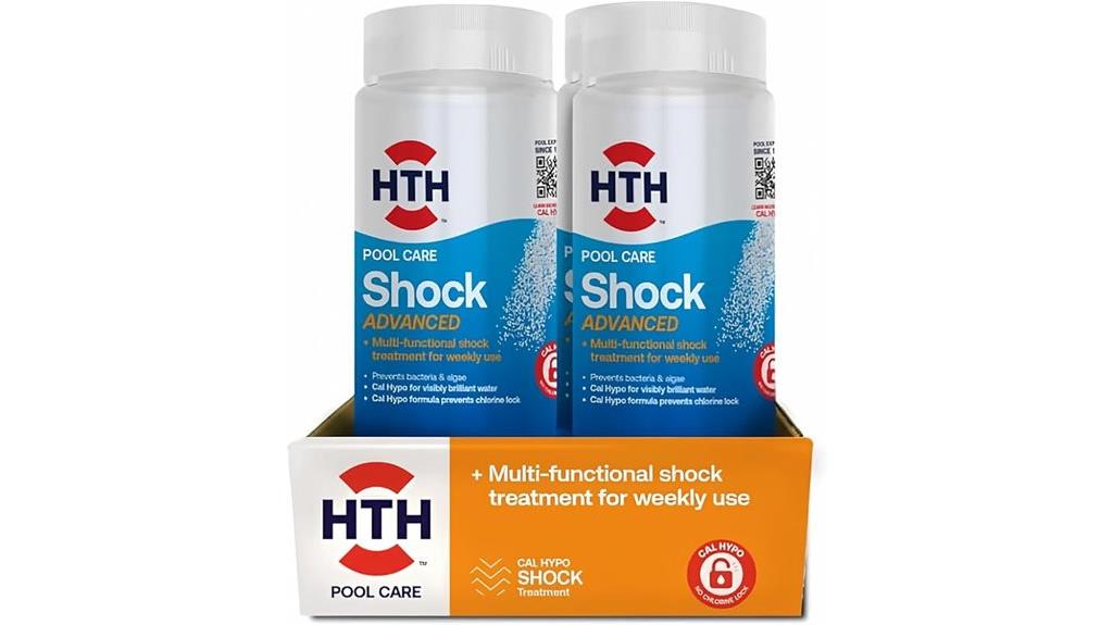 pool shock treatment pack