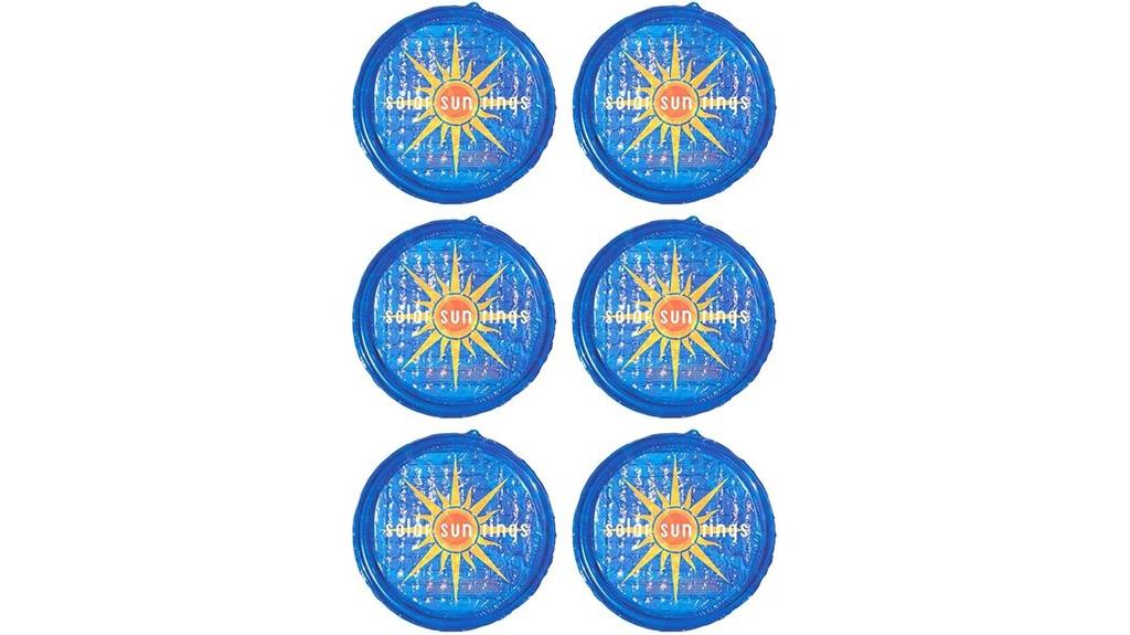 pool solar heating rings