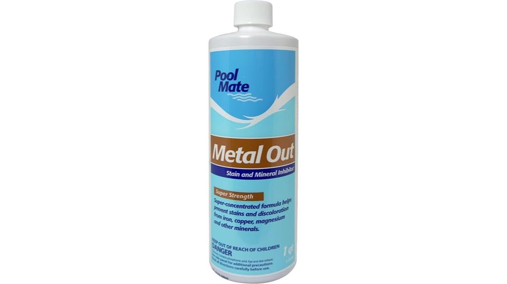 pool stain removal solution