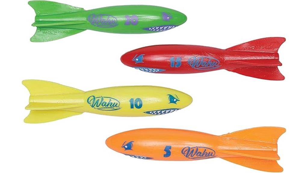 pool toy set with diving sticks