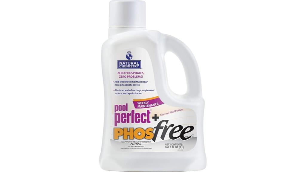 pool treatment with phosfree