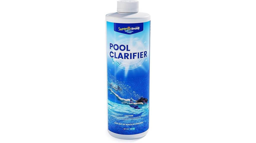 pool water clarification solution