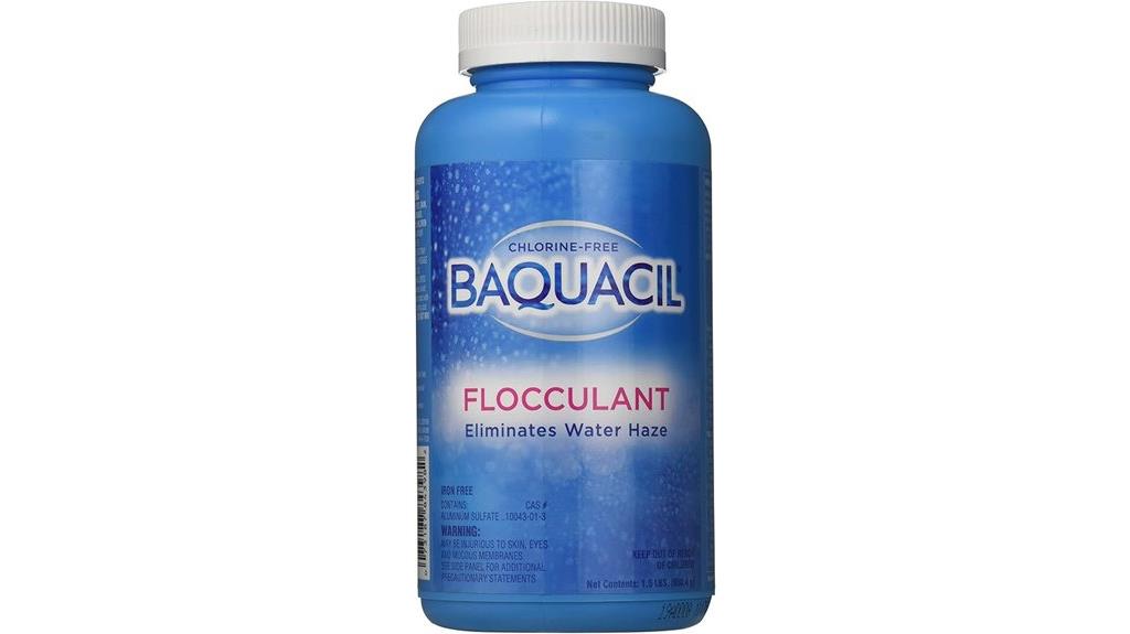 pool water clarifier solution