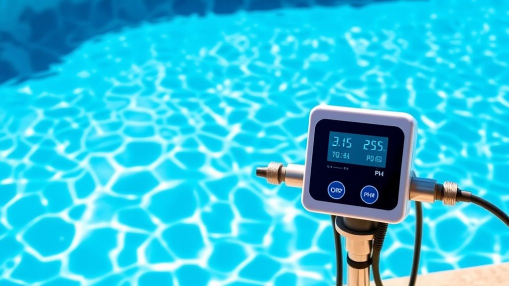 pool water monitoring automation