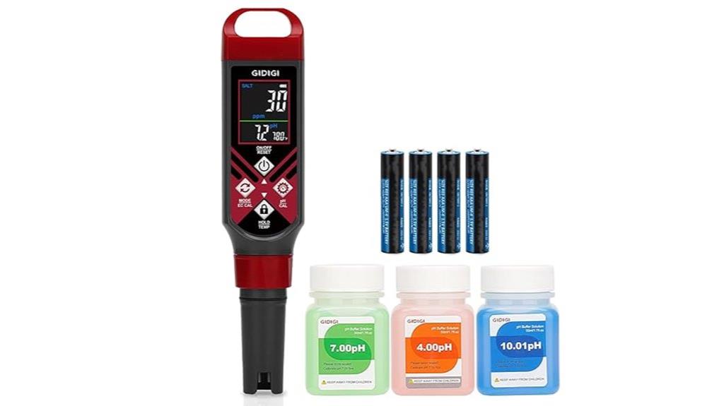 pool water salinity tester