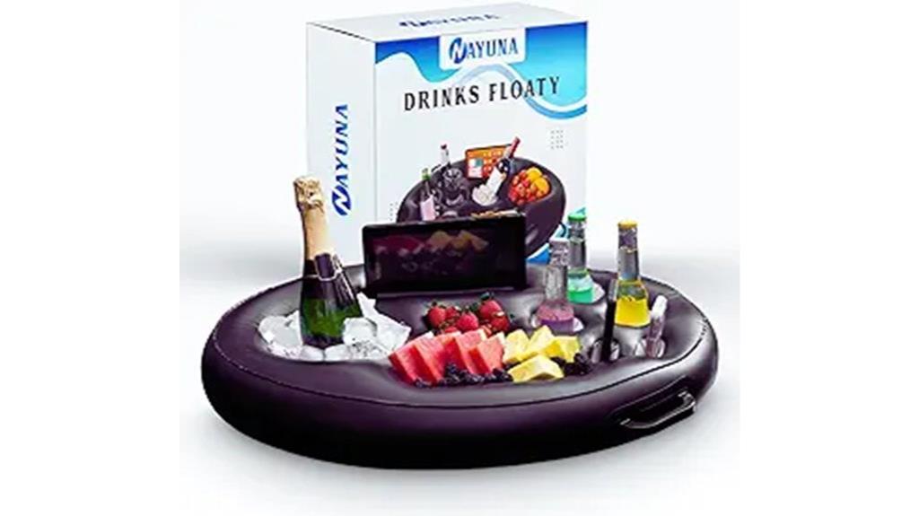 poolside floating beverage holder