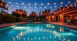 poolside lighting ideas