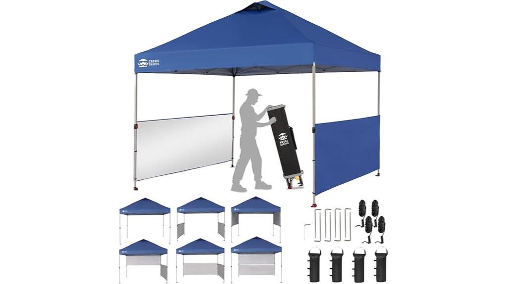 pop up canopy with sidewalls