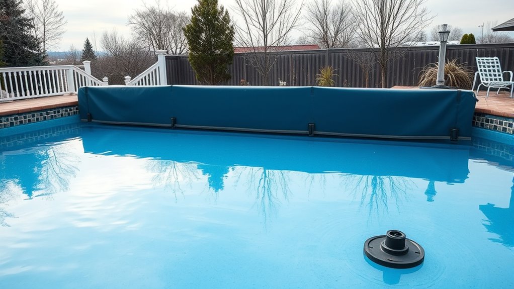 prepare pool for cold