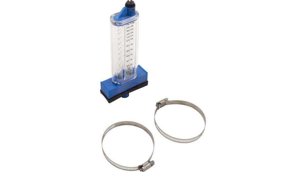 pvc flow meter top mount