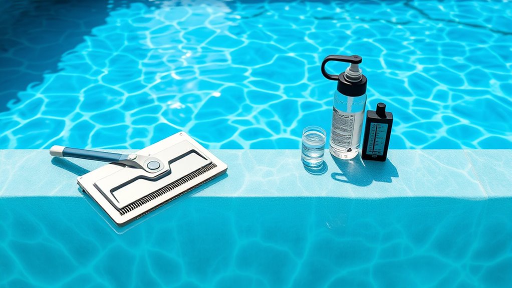 quickly clear pool water