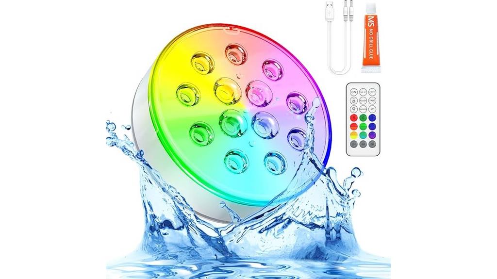 rechargeable waterproof led lights