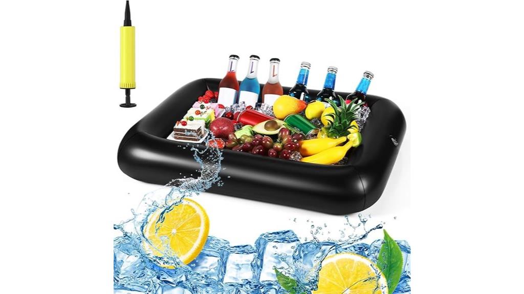 rectangular inflatable pool holder