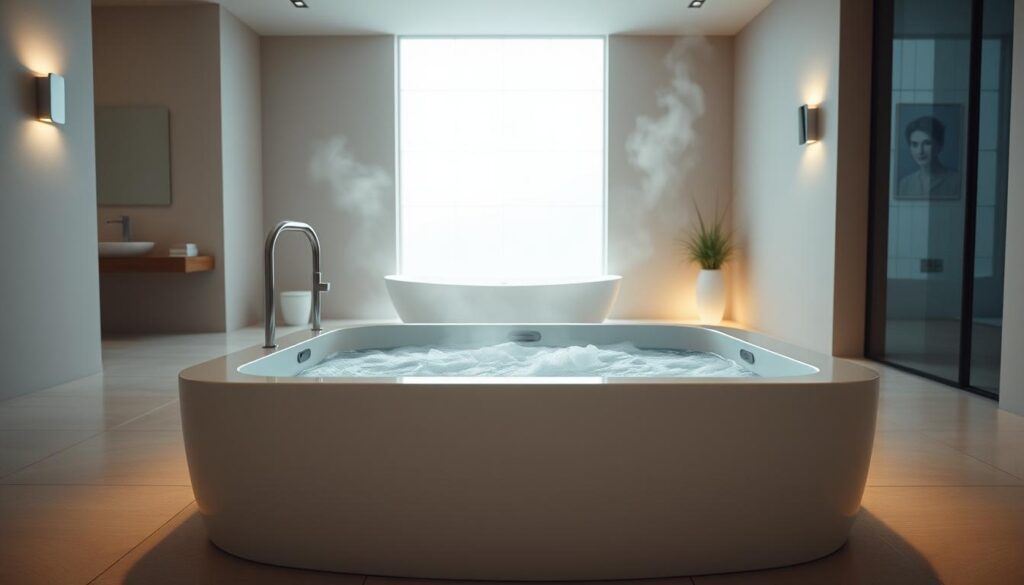 refilling a hot tub