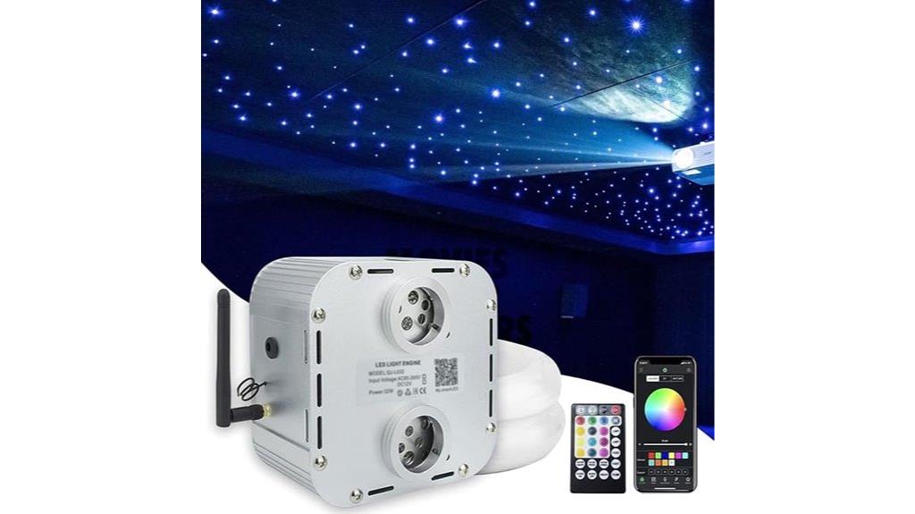 rgbw fiber starhead kit