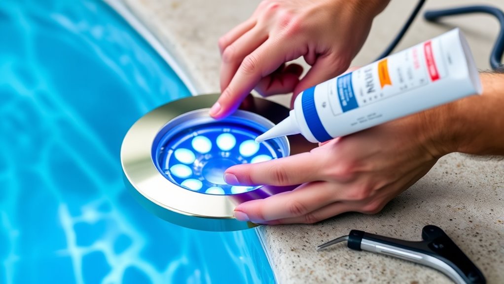 seal tighten waterproof secure
