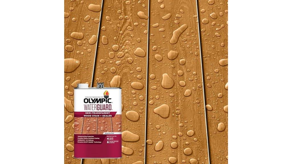sequoia red wood stain