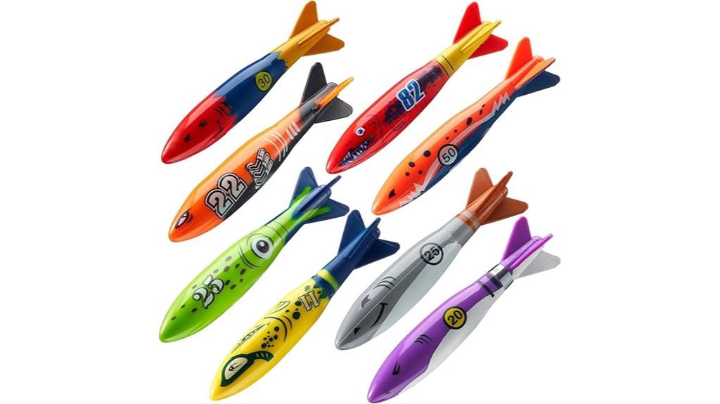 shark pool diving toys