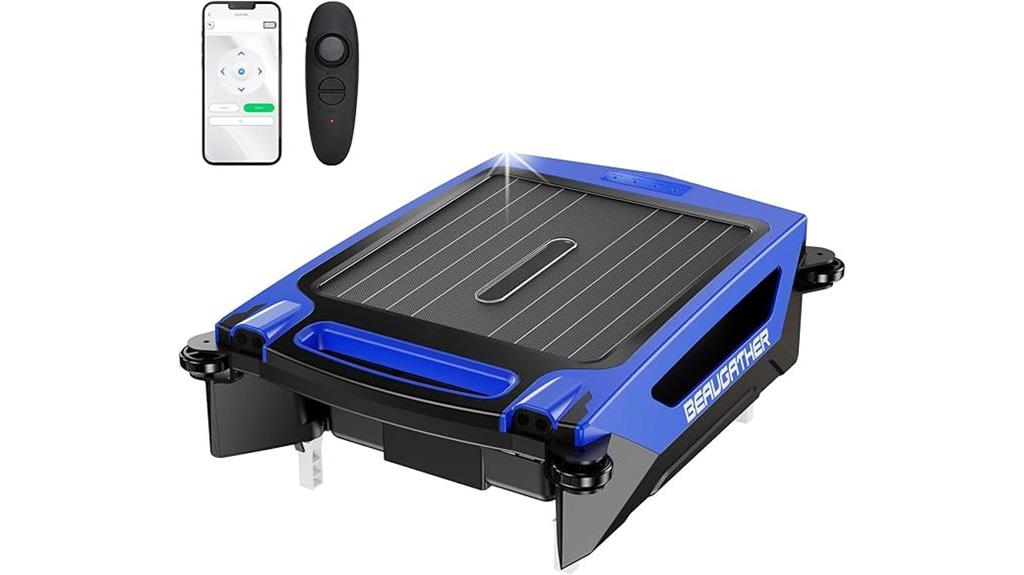 solar powered robotic pool cleaner