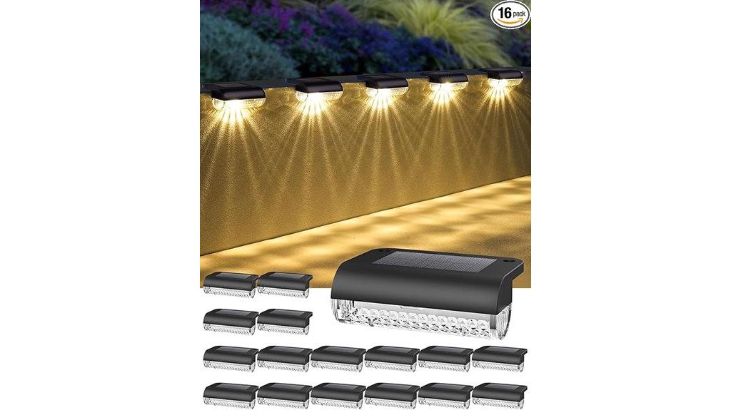 solar waterproof deck lights