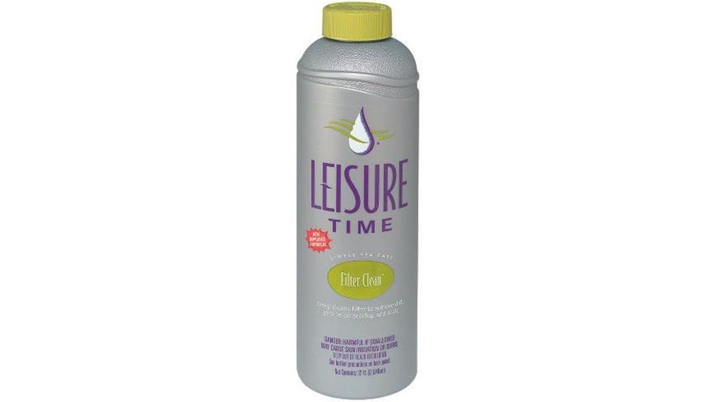 spa and hot tub filter cleaner