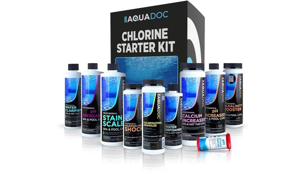 spa chemical starter set