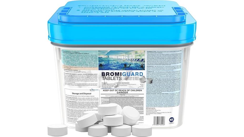 spa hot tub bromine sanitizer