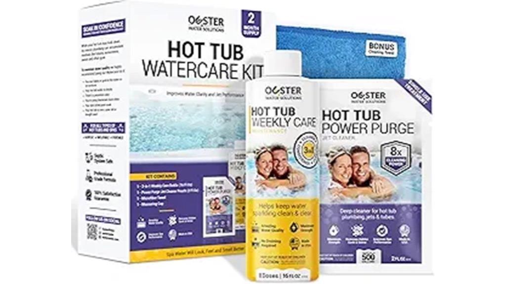 spa hot tub chemical kit