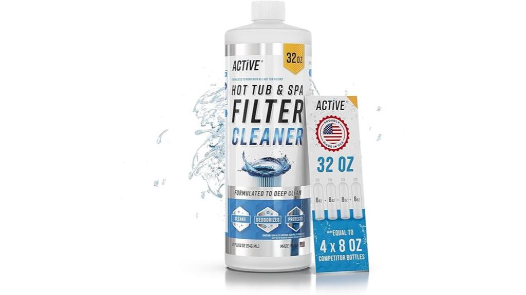 spa hot tub filter cleaner