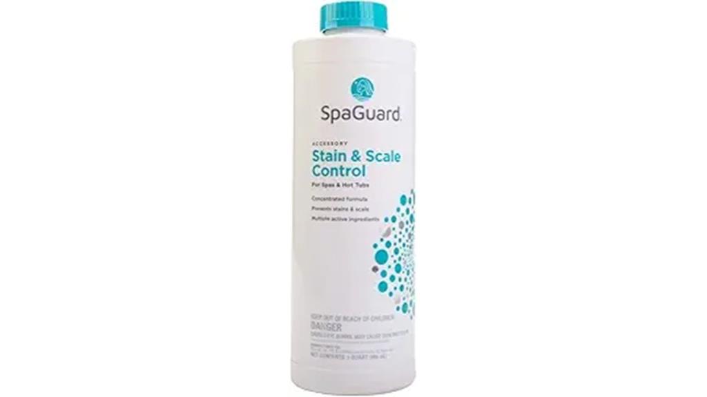 spa stain and scale control