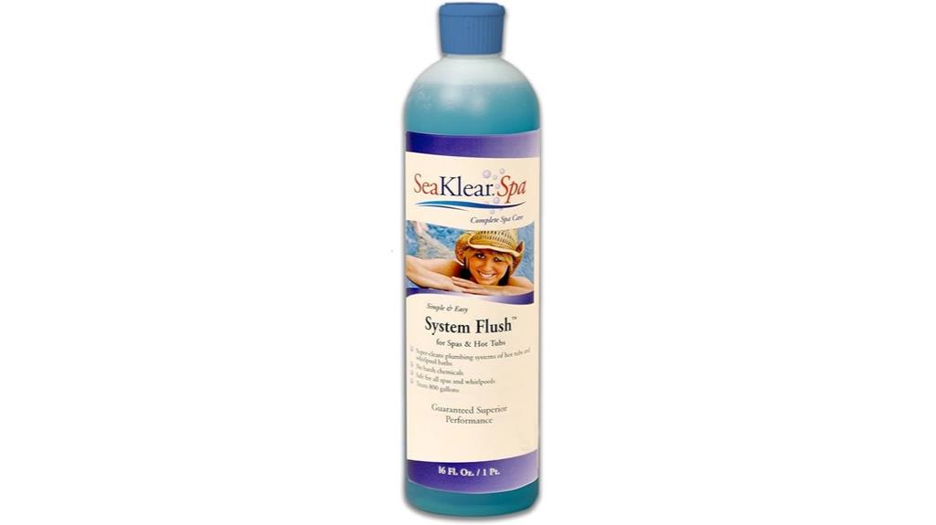 spa system cleaning solution