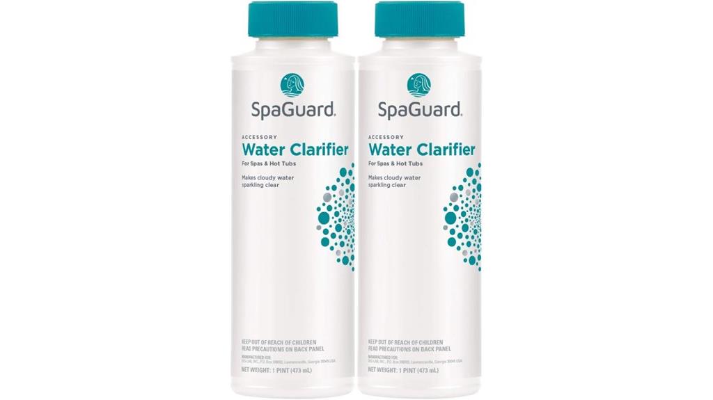 spa water clarifier pack