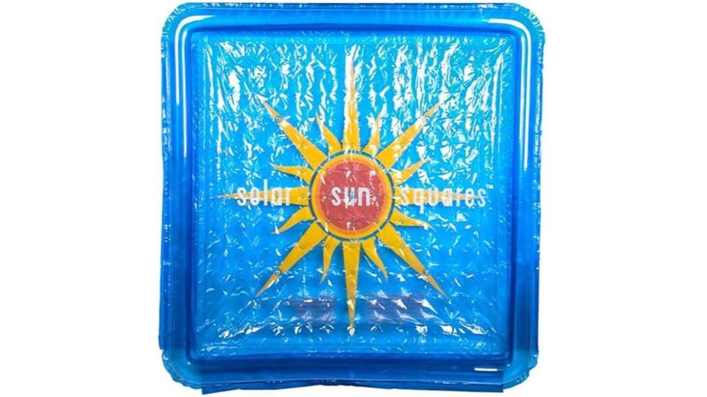 square shaped solar cover