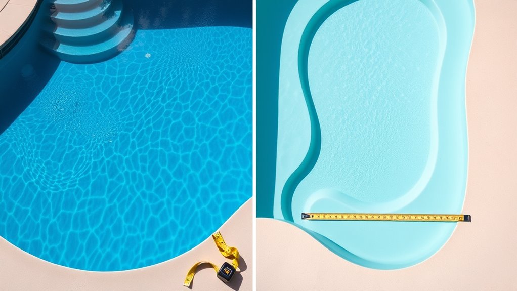 tailored pool volume formulas