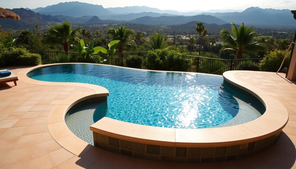 tanning ledges and Baja shelves